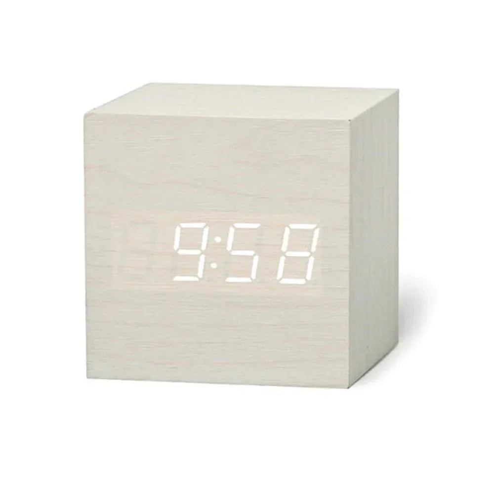 Small Digital Alarm Clock with Dimmable Light