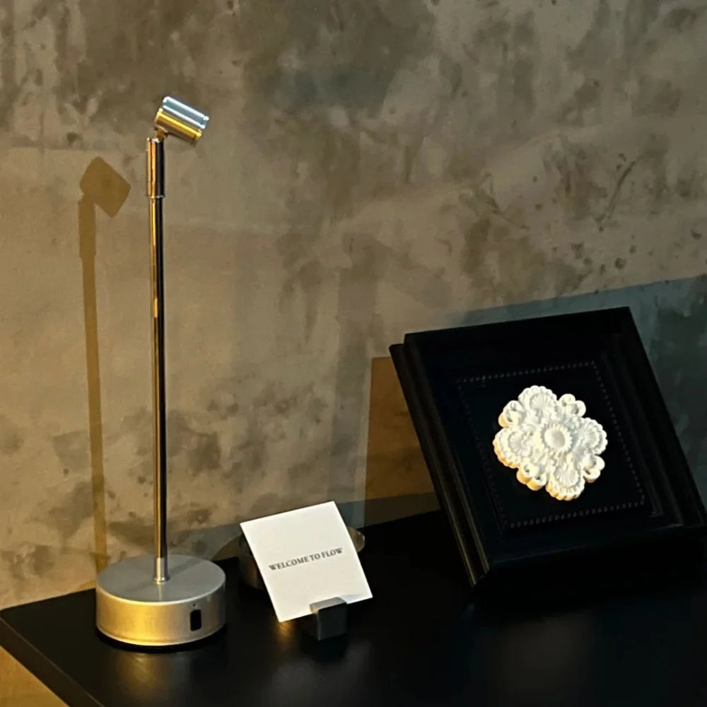 Dimmable Cordless Table Lamp with Touch Control – 360° Rotatable Lighting 9