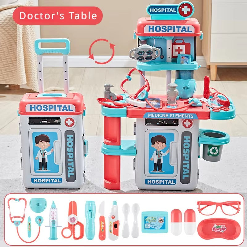 Doctor Playset – Pretend Medical Station with Lights and Realistic Features for Ages 3+