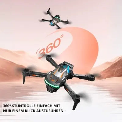 Portable Mini Drone with Remote and Collision Avoidance