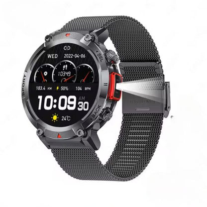 Rugged Water Resistant Fitness Smartwatch