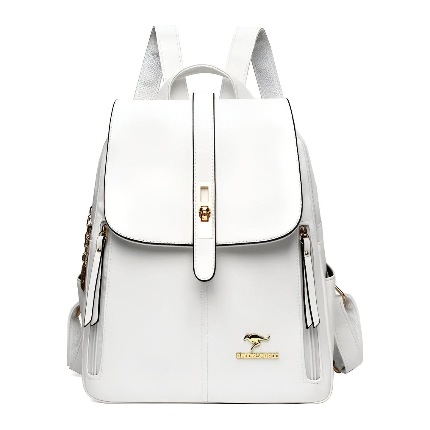 Stylish Ladies Water Resistant Leather Backpack