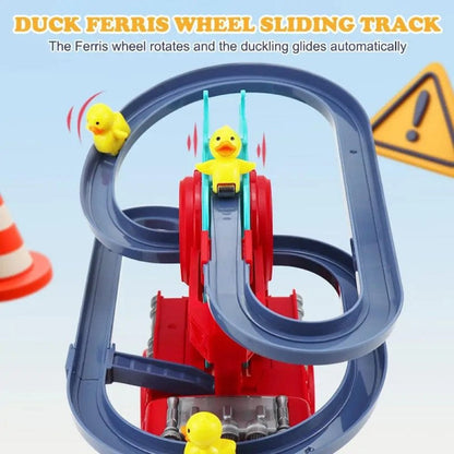 Duck Climbing Toy with Lights, Music, Duck Ladder, Develop Motor and Cognitive, Safe for Ages 6 month+