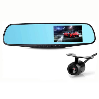 Dual Lens 1080P HD Car Dash Cam Recorder