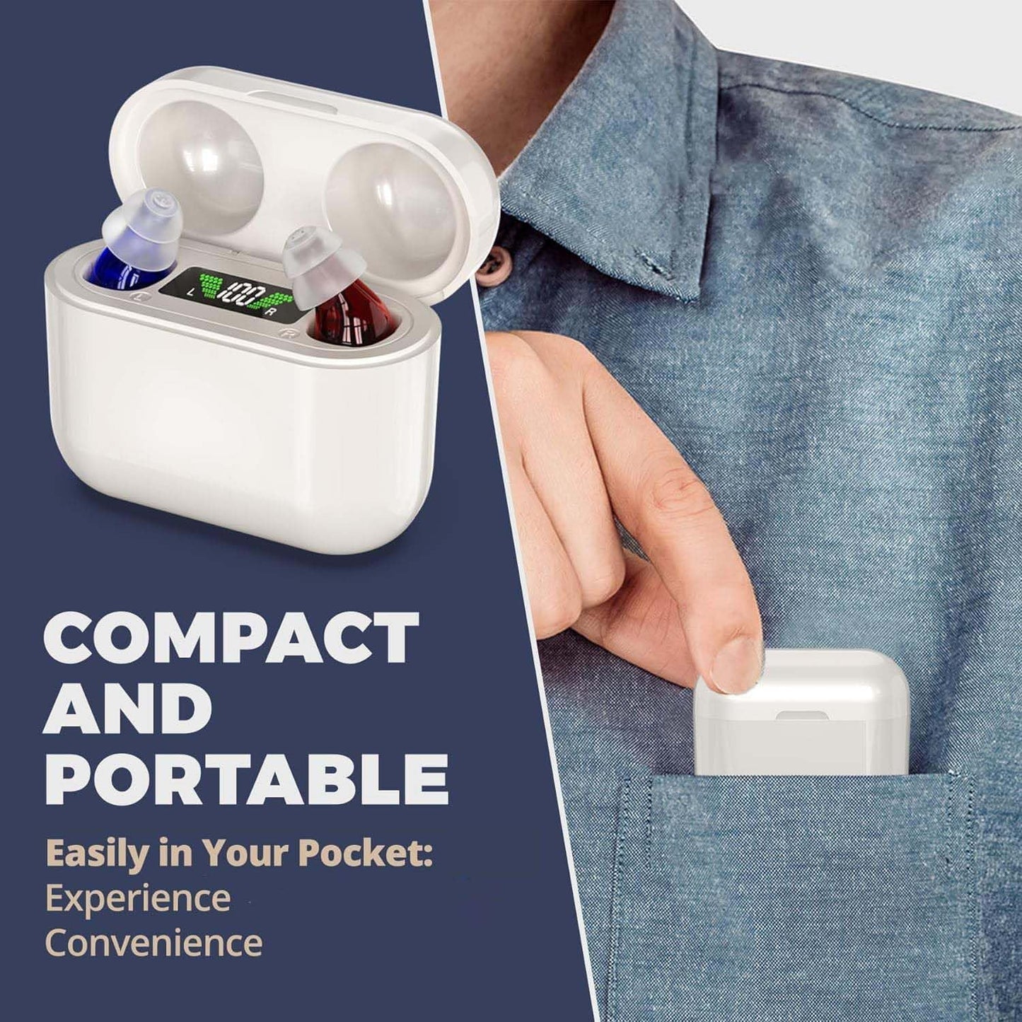 Advanced Rechargeable Bluetooth Hearing Devices