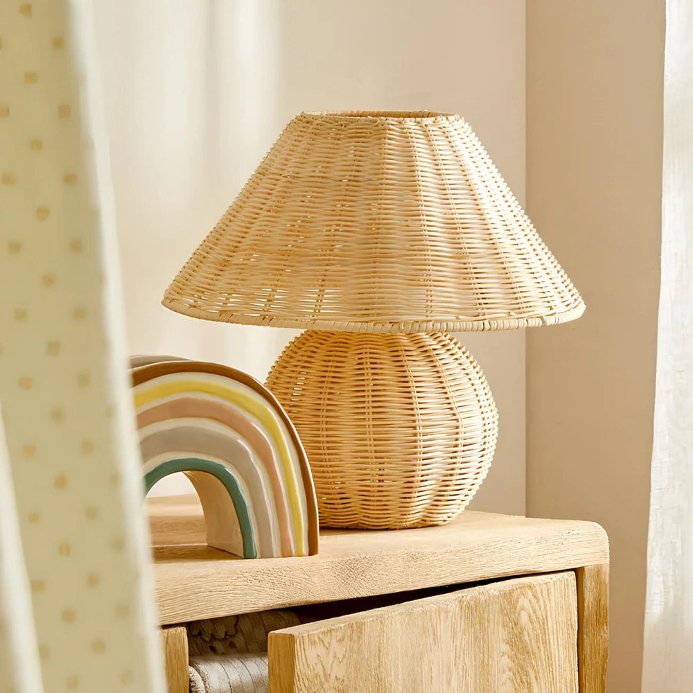 Simple Bamboo Desk Lamp - Halri