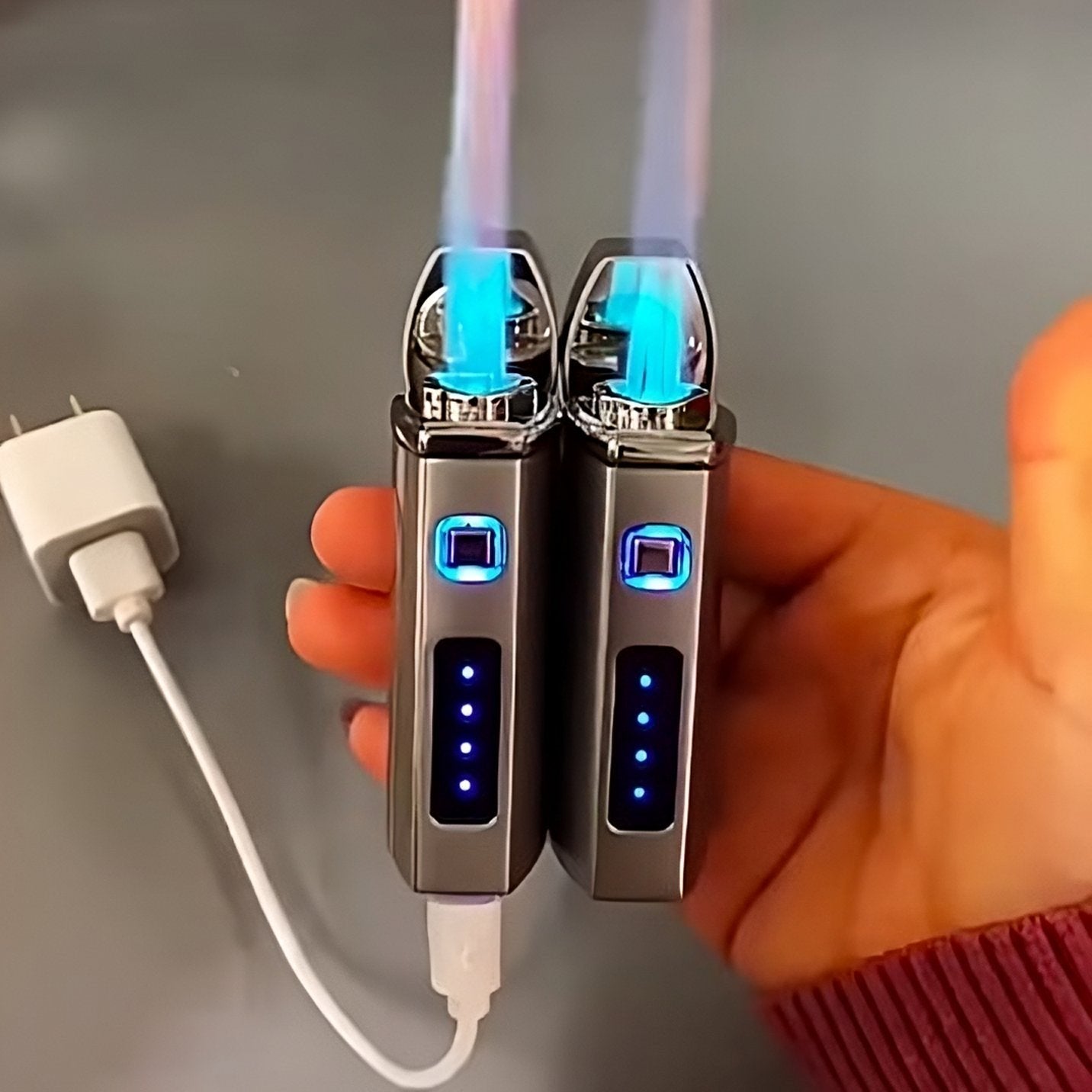 Rechargeable USB Lighter Flashlight - Halri