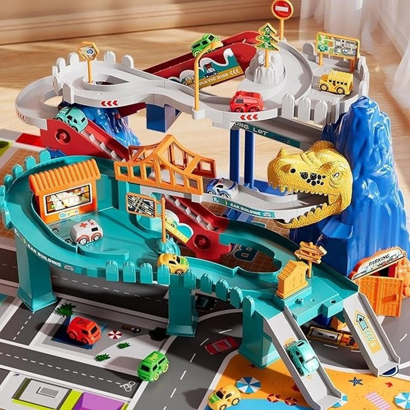 Fun Kids Electric Dinosaur Track Playset - Halri