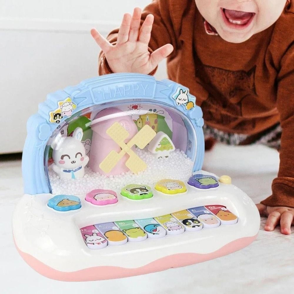 Fun Kids Piano with Bright Lights and Music Lessons - Halri