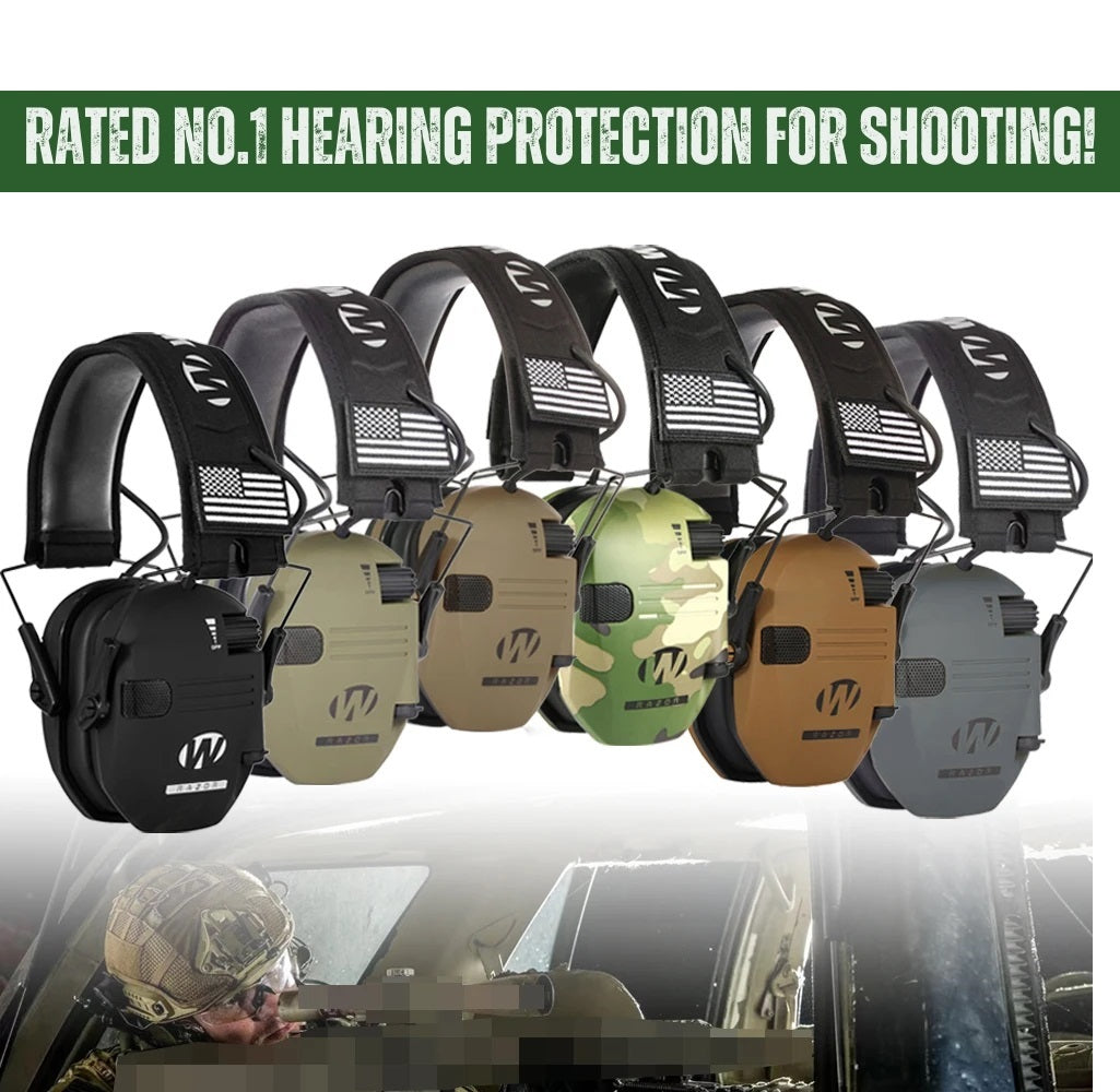 Soundproof Earmuffs for Gun Range and Work Use - Halri