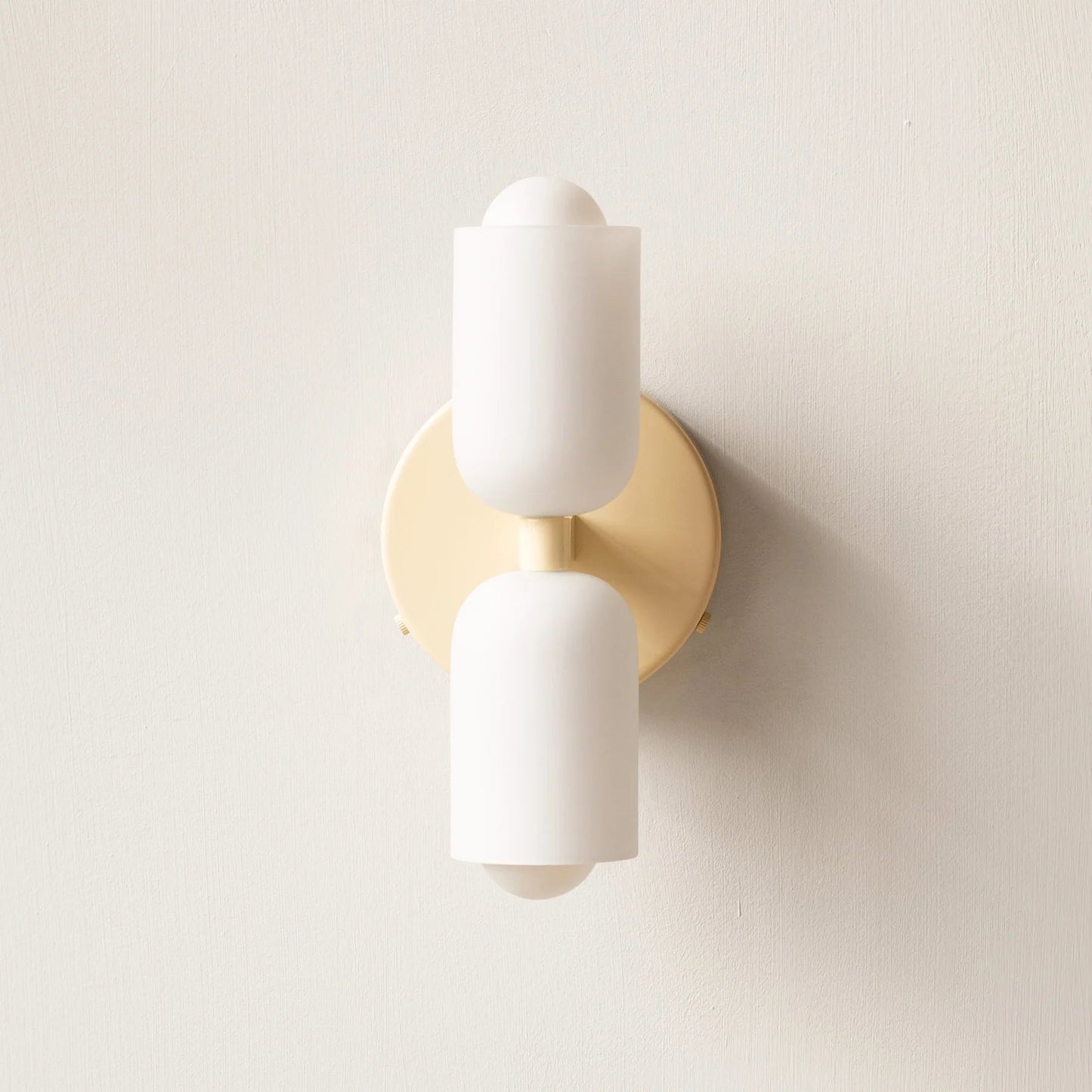 Glarefusion Creative Candle Shape Double Head Wall Lamp