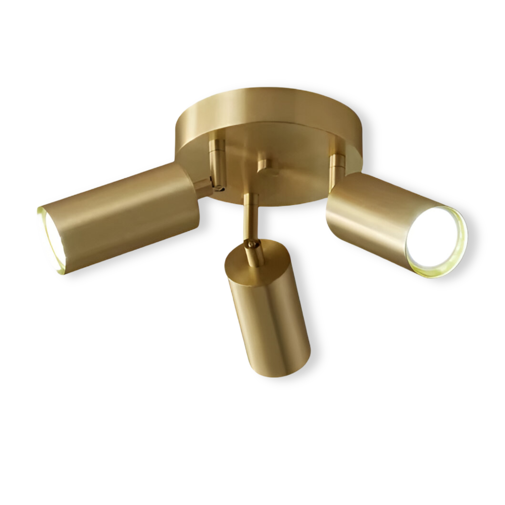 Stylish Brass LED Ceiling Light Fixtures