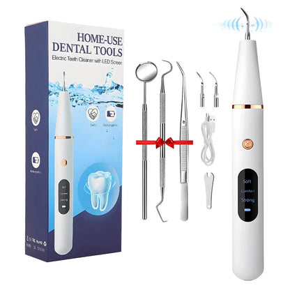 Professional Dental Plaque Remover with LED Light