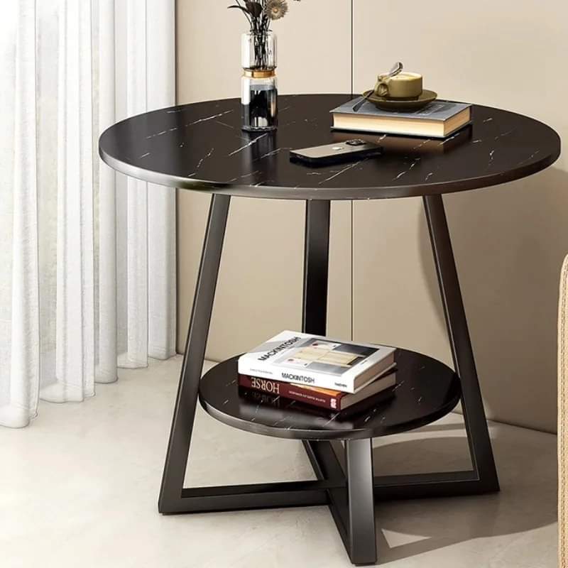 Small Marble Effect Coffee Table