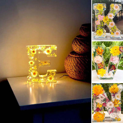 Customizable Floral LED Table Lamp - Halri