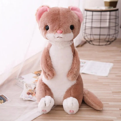 Cuddly Ferret Plush Teddy Toy