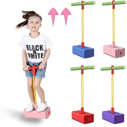 Foam Pogo Jumper Toy with Fun Sound Effect Compact and Portable Safe for Ages 3+