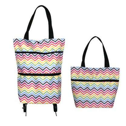 Portable Collapsible Grocery Cart Bag