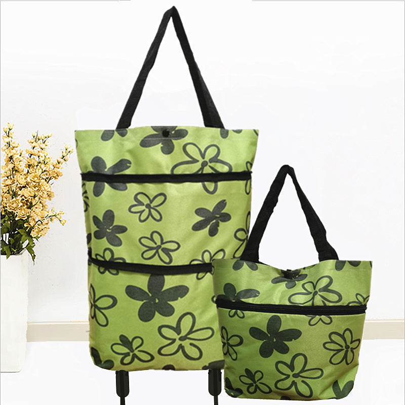Portable Collapsible Grocery Cart Bag - Halri