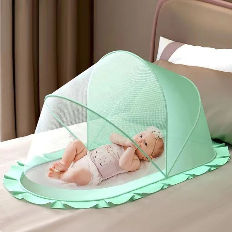 Portable Baby Bed with Canopy and Comfort Mattress - Halri