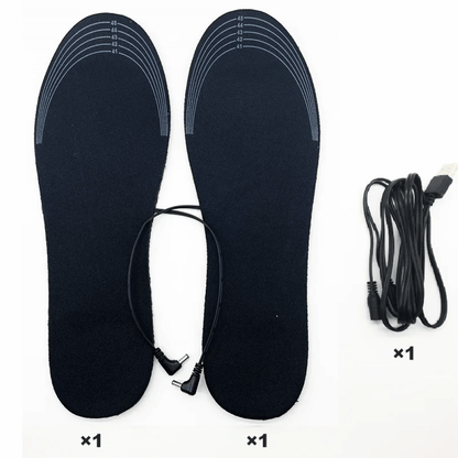 Warm Rechargeable Insoles for Shoes and Boots
