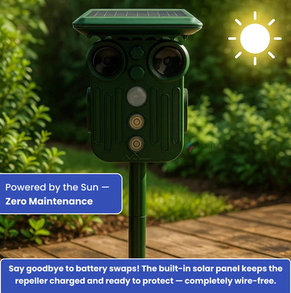 Outdoor Solar Deer Deterrent | Waterproof and Adjustable