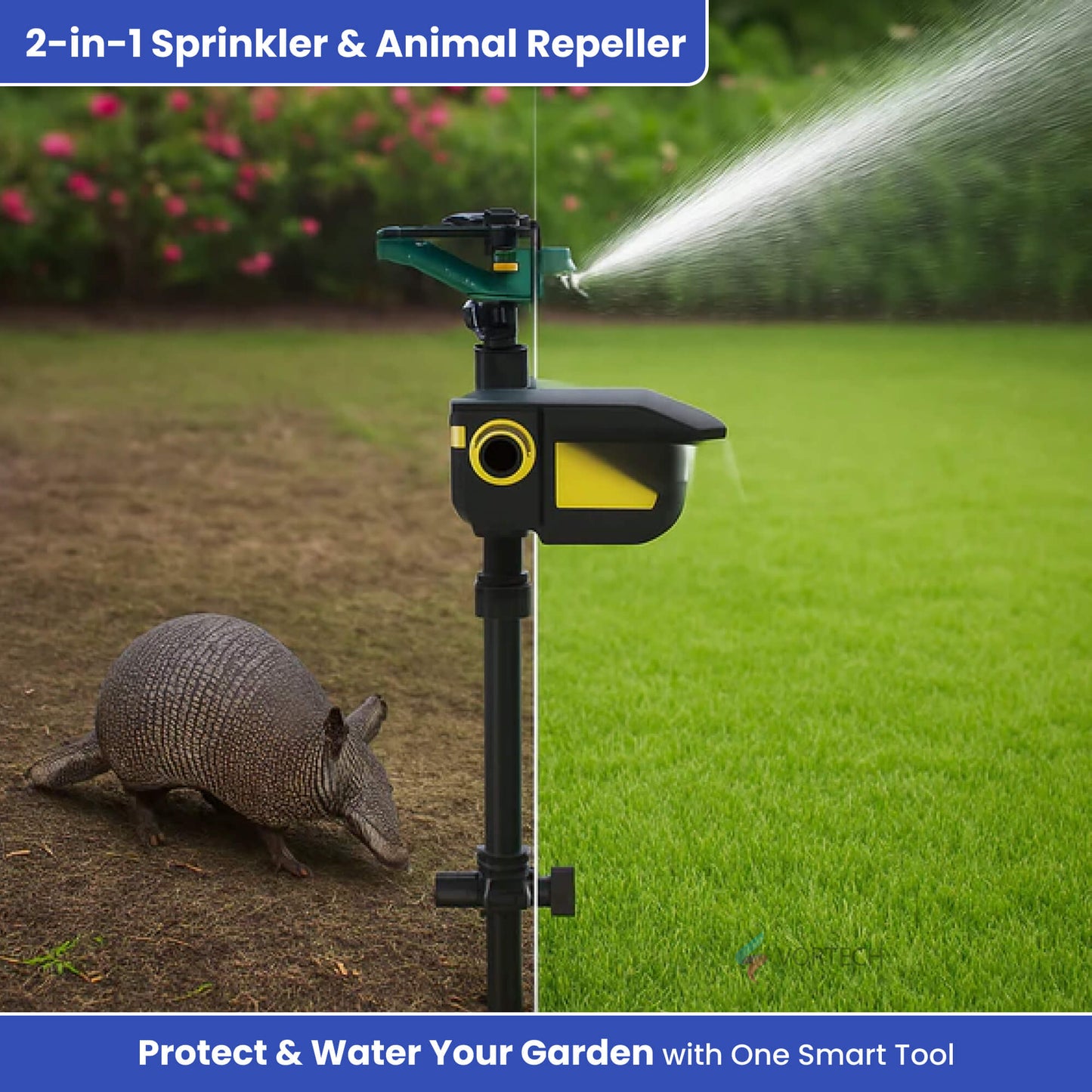 Automatic Outdoor Sprinkler for Pest Control