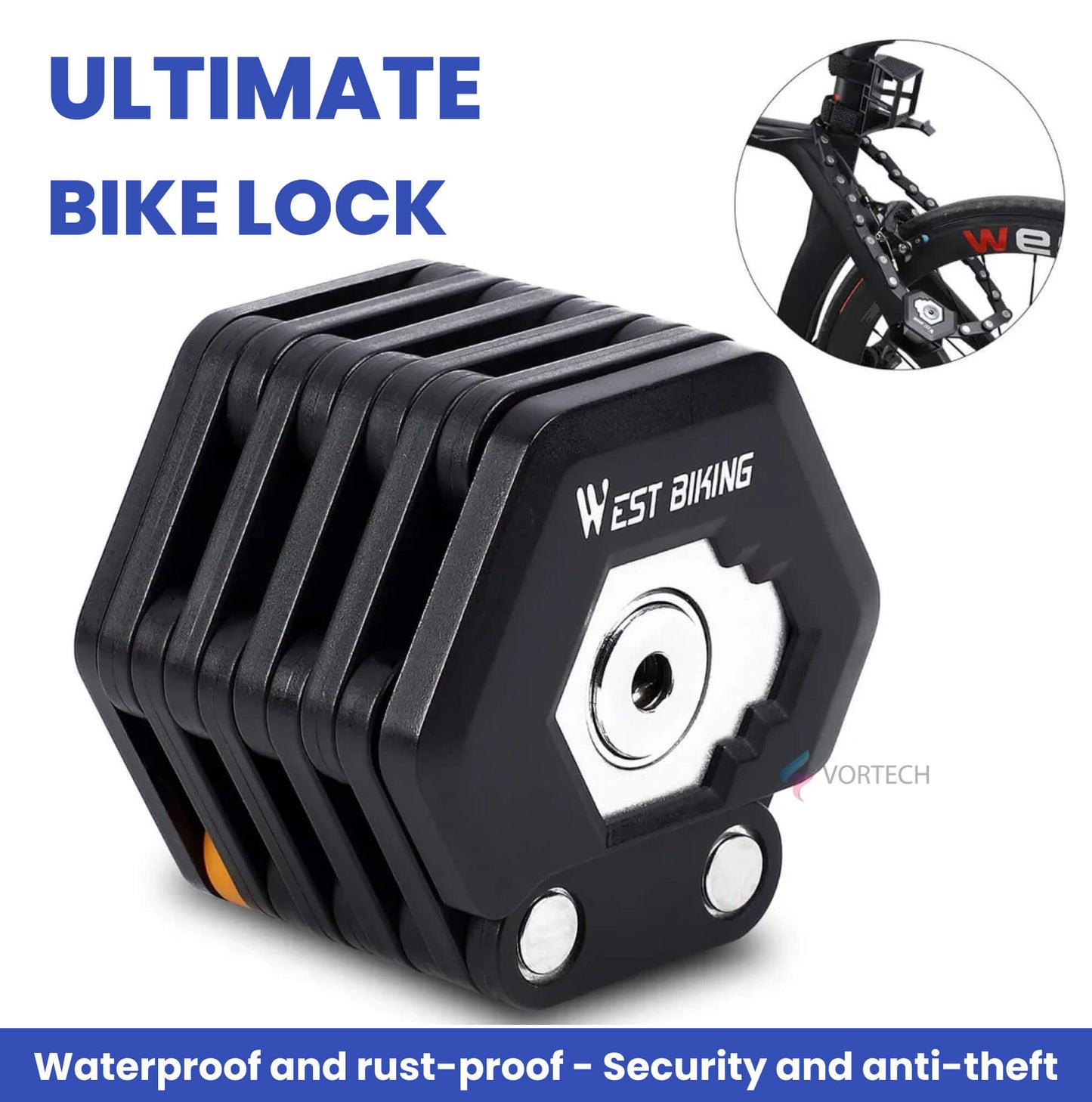 Tough Heavy Duty Bike Lock