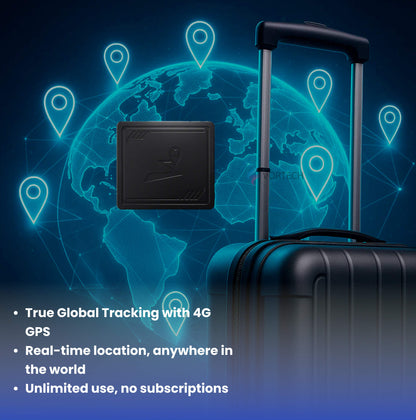 Portable Travel Bag GPS Locator with Live Tracking