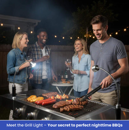 Bright LED Magnetic BBQ Grill Light
