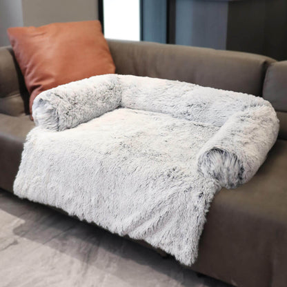 Comfortable Pet Sofa Bed - Plush Dog Cushion
