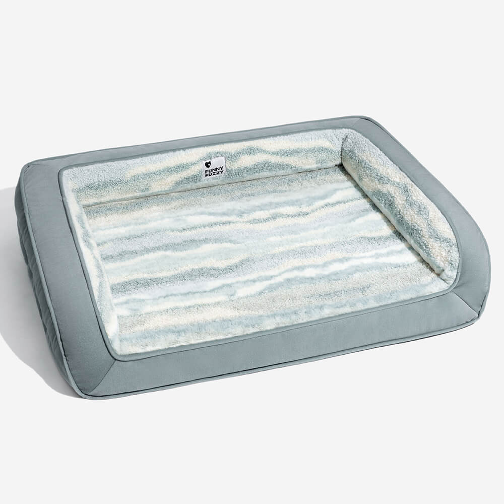 Comfortable Pet Sofa with Soft Wool Cushion