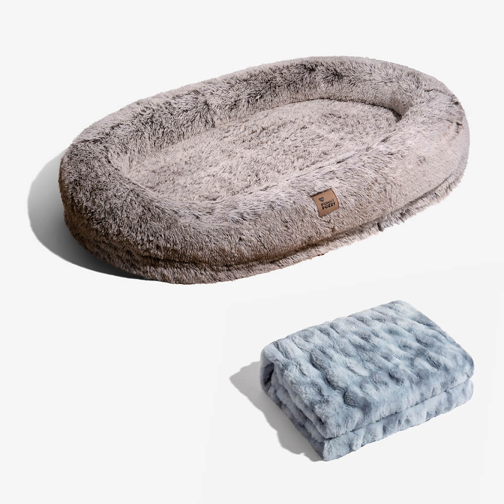 Extra Large Plush Orthopedic Dog Bed