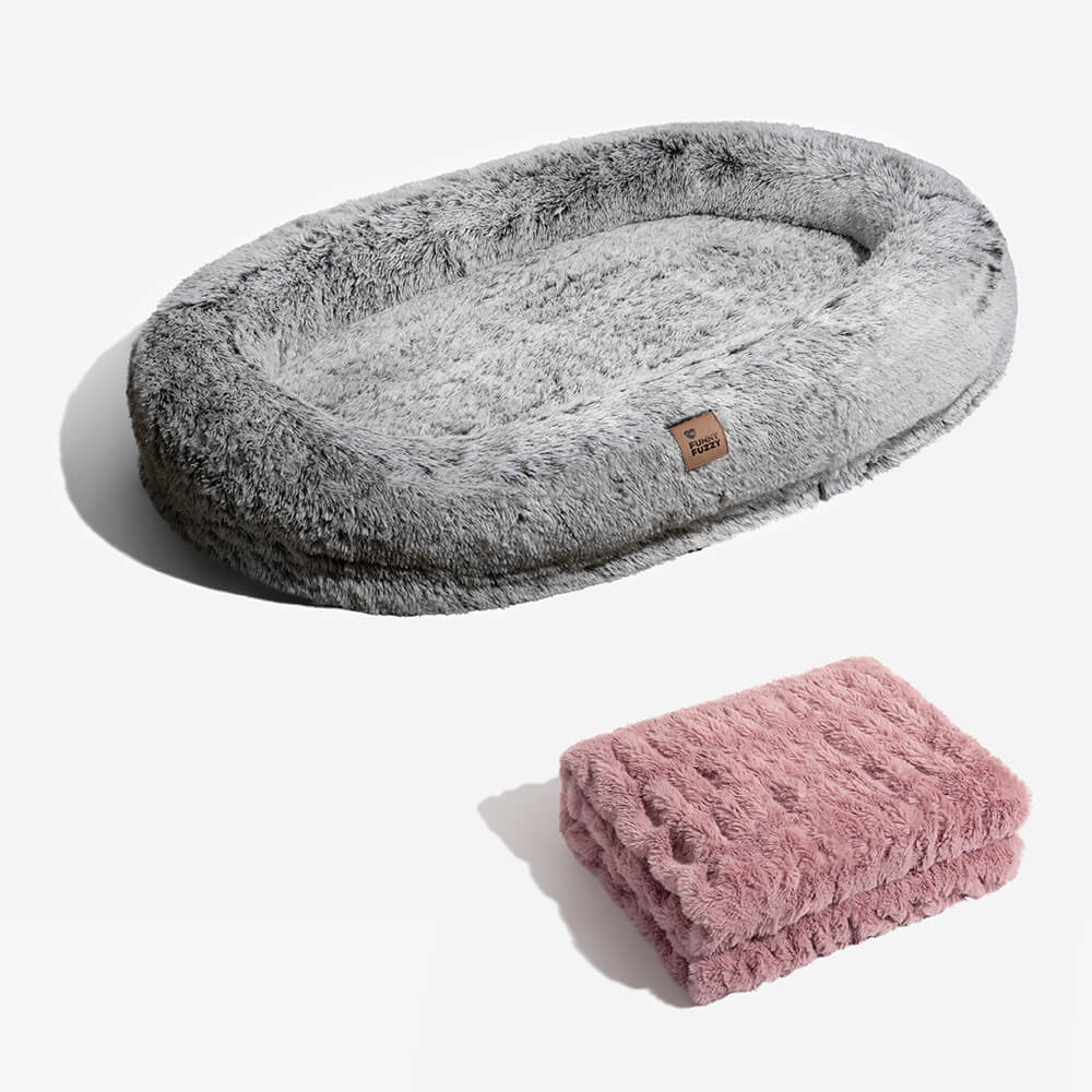 Extra Large Plush Orthopedic Dog Bed