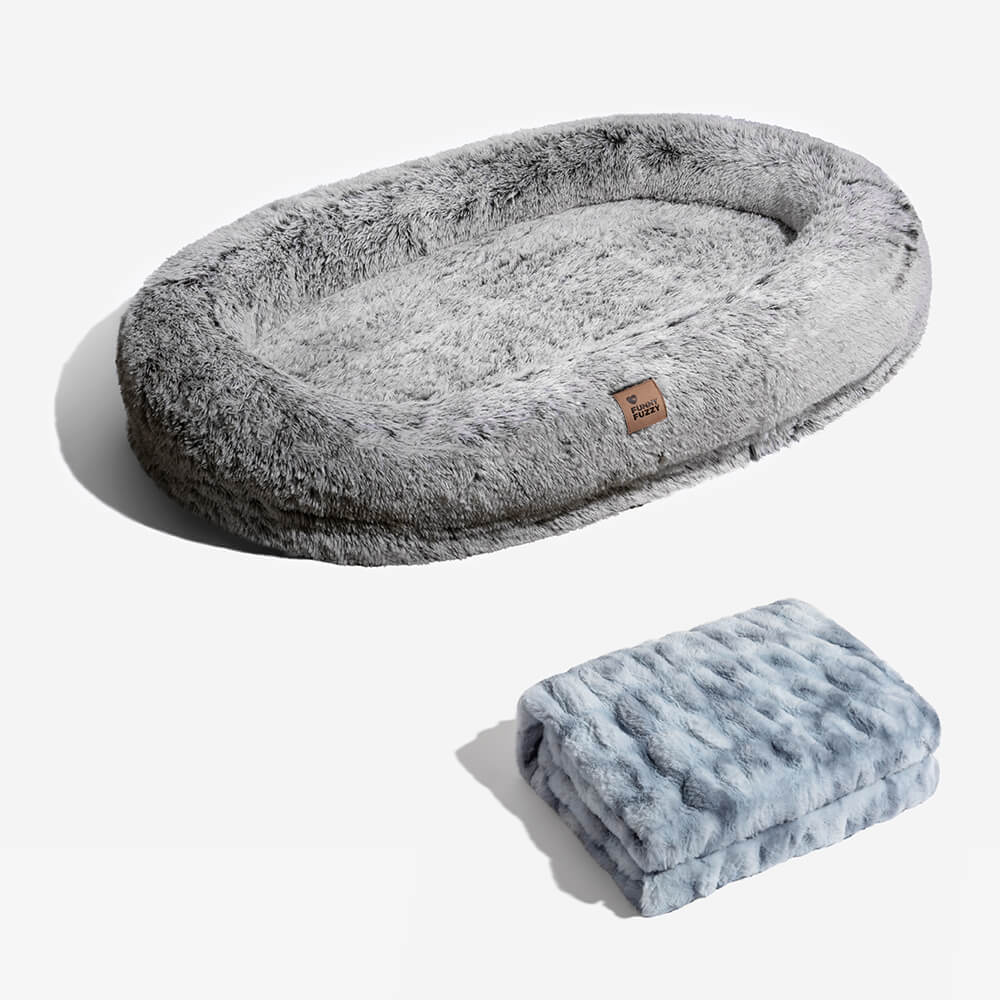 Extra Large Plush Orthopedic Dog Bed