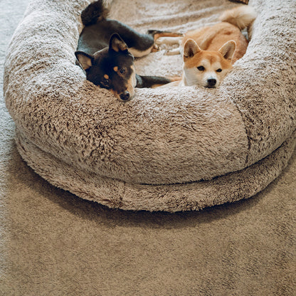 Extra Large Plush Orthopedic Dog Bed