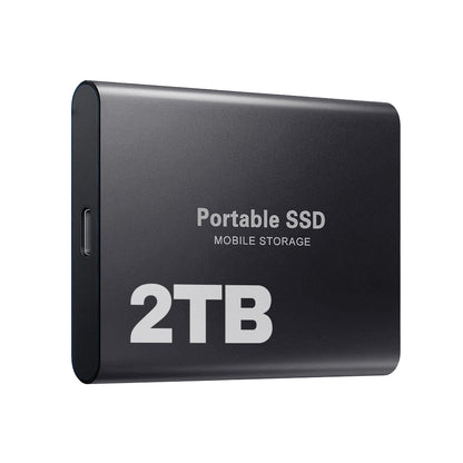 Fast 2TB External SSD Storage with USB-C 3.1 - Halri