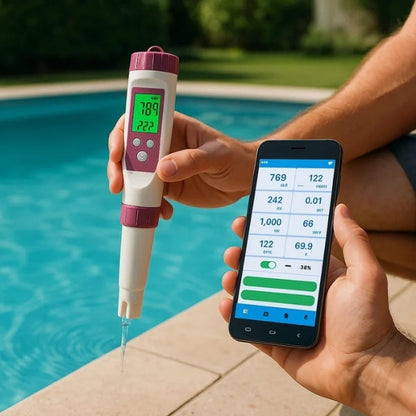Accurate Pool Water Test Kit pH Chlorine Meter - Halri