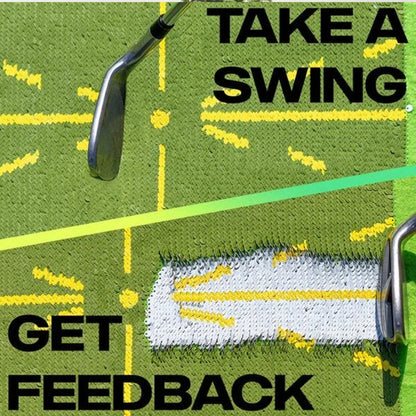 Accurate Golf Swing Trainer Mat for Indoor Outdoor Practice