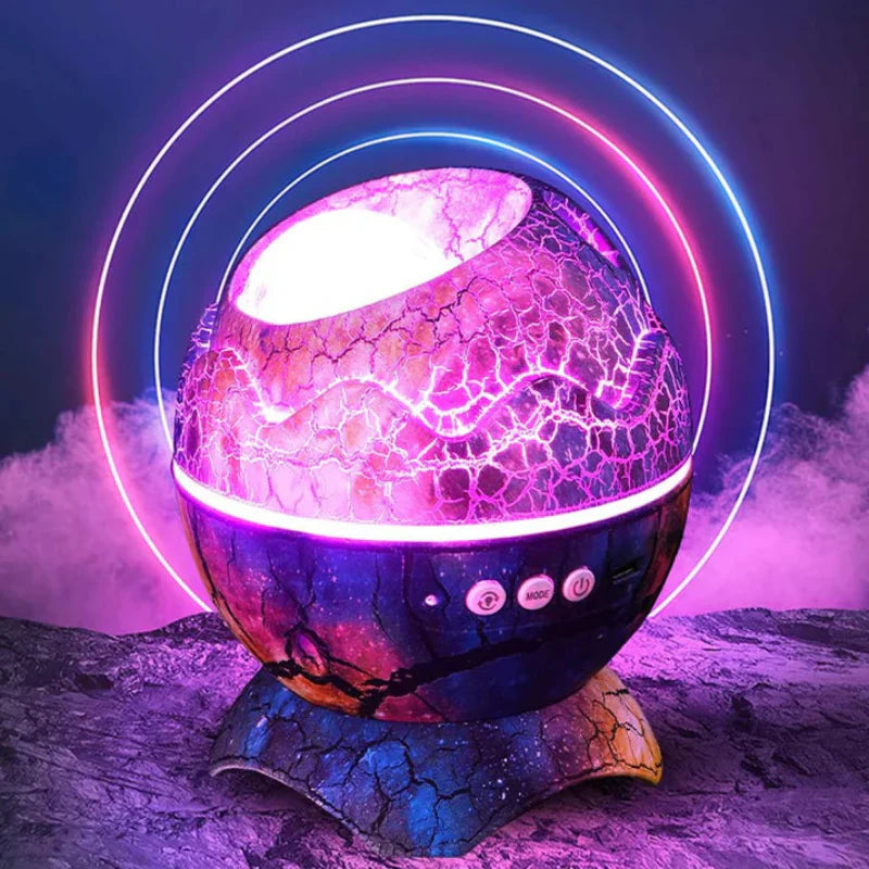 Cosmic Lamp with Bluetooth Speaker & Color Changing Lights - Halri