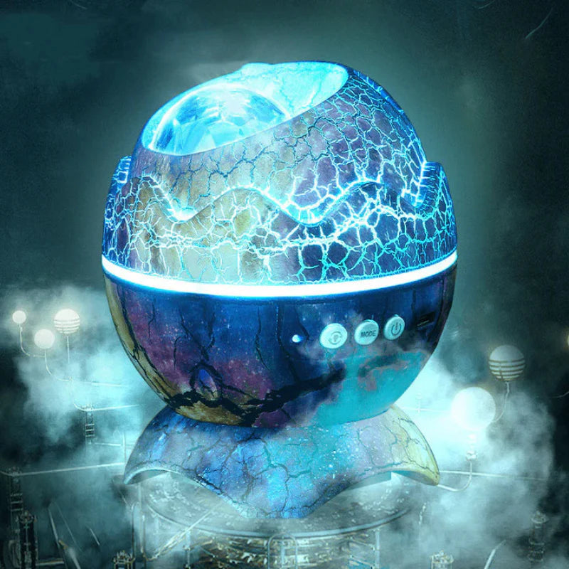 Galaxy Projector with Bluetooth Speaker – 14 Color Modes, Adjustable Brightness, Remote Control, Unique Galactic Egg Design 6