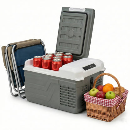 Compact Car Cooler Fridge Box - Halri