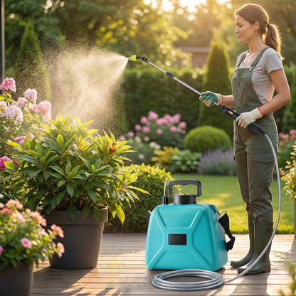 Portable 5L Battery Powered Garden Water Sprayer - Halri