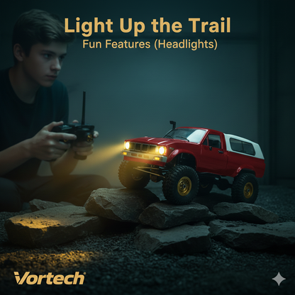 Tough 4x4 RC Rock Crawler Truck