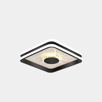 Modern Chic Crystal Ceiling Light