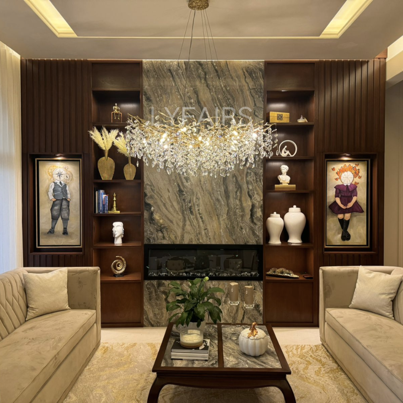 Elegant Crystal Drop Ceiling Light Fixture