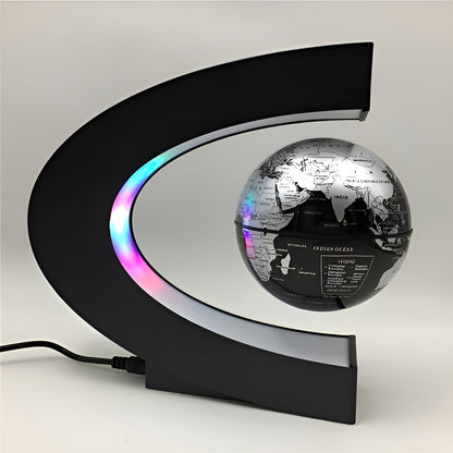 Colorful LED Globe with Interactive Learning Features