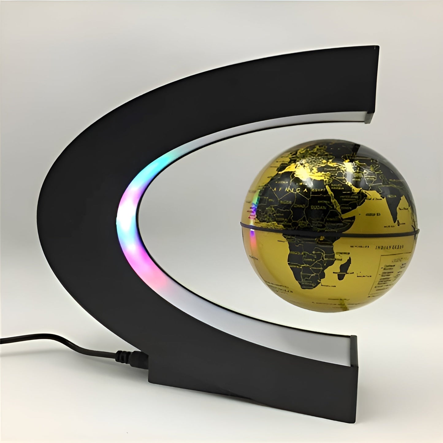 Colorful LED Globe with Interactive Learning Features - Halri