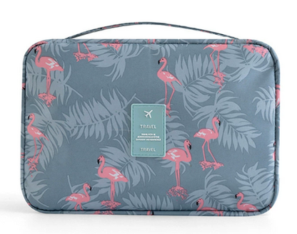 Waterproof Travel Toiletry Bag with Hook and Pouch