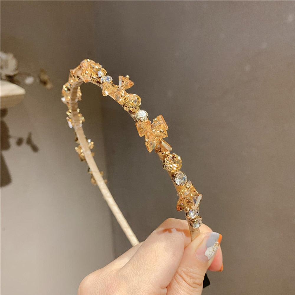Glamorous Glitter Crystal Hairband